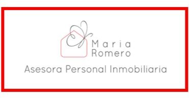 MARIA ROMERO ASESORA PERSONAL INMOBILIARIA