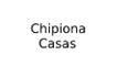 Chipiona Casas